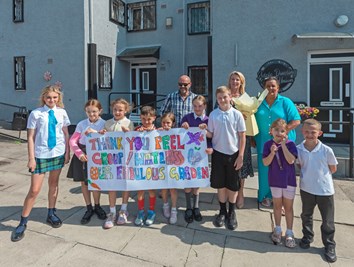 Children at L6 presentation